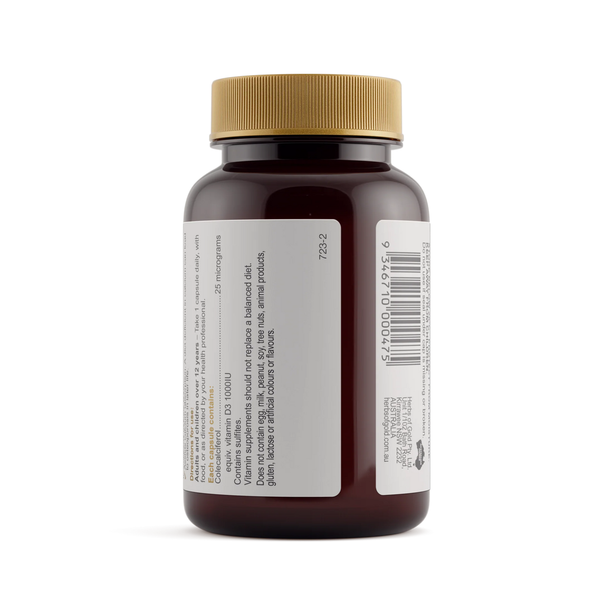Herbs of Gold Vitamin D3 1000