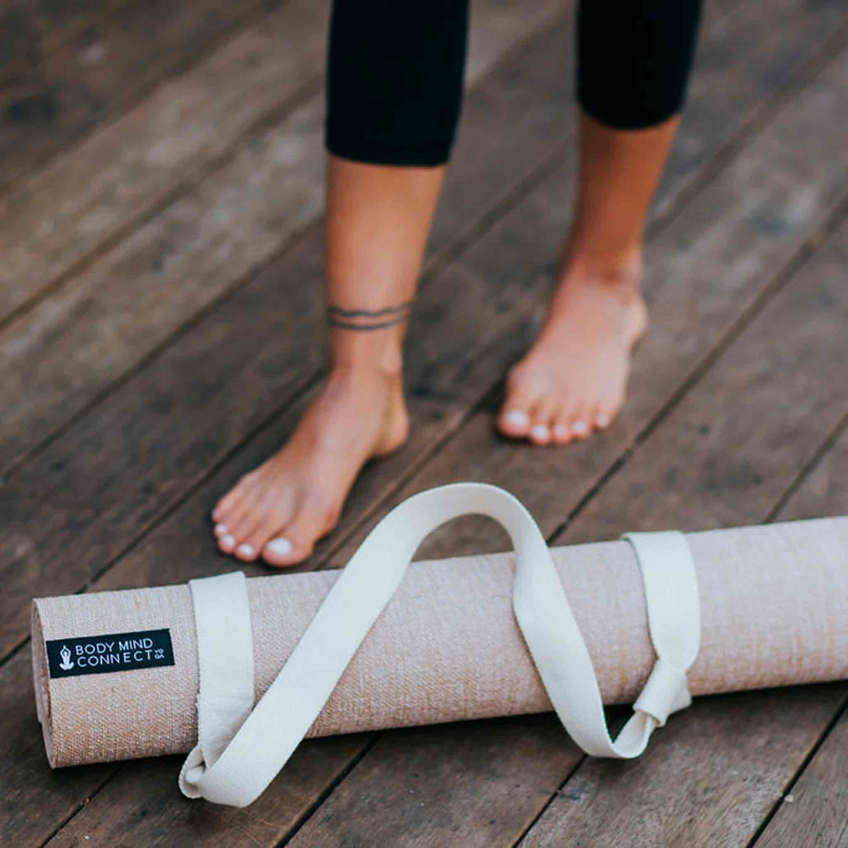 Organic Cotton Yoga Mat Strap