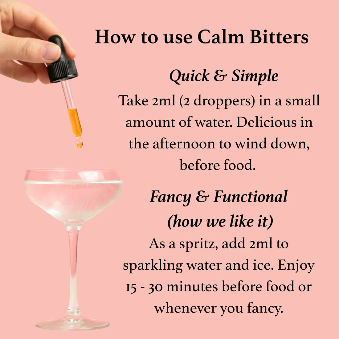 Calm Bitters Tincture