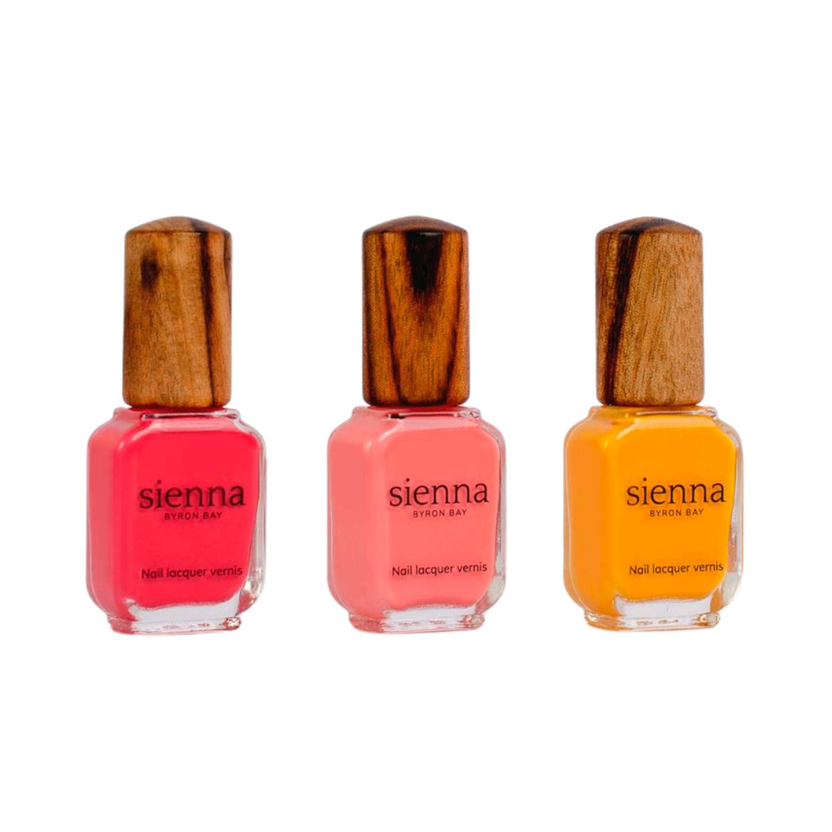 Sorbet trio - Kiss, Sweetheart & Sunflower Nail Lacquer Vernis