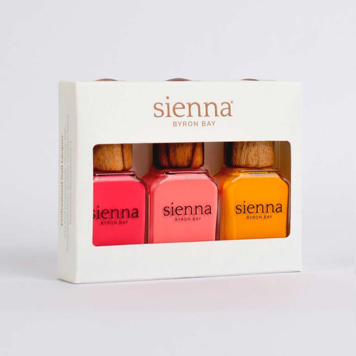 Sorbet trio - Kiss, Sweetheart & Sunflower Nail Lacquer Vernis