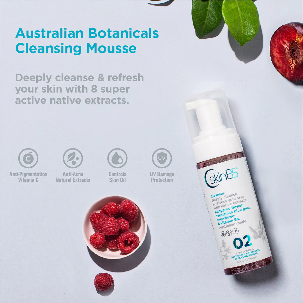 Australian Botanicals Cleansing Mousse 150ml