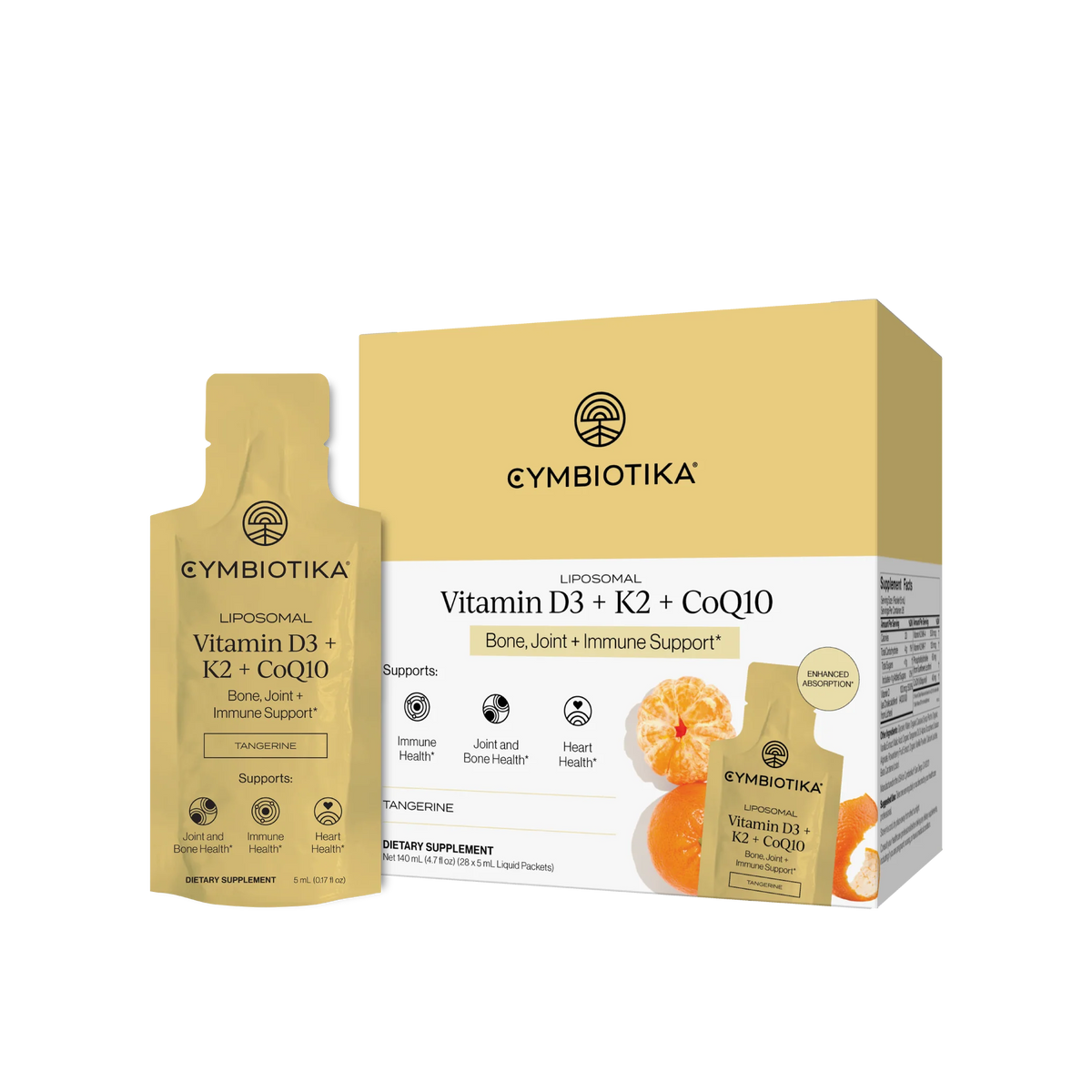 Vitamin D3 + K2 + CoQ10