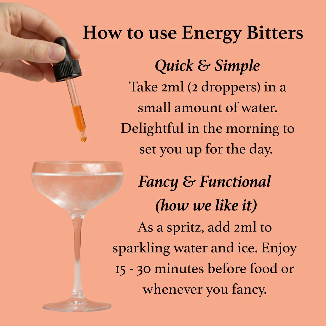 Energy Bitters Tincture