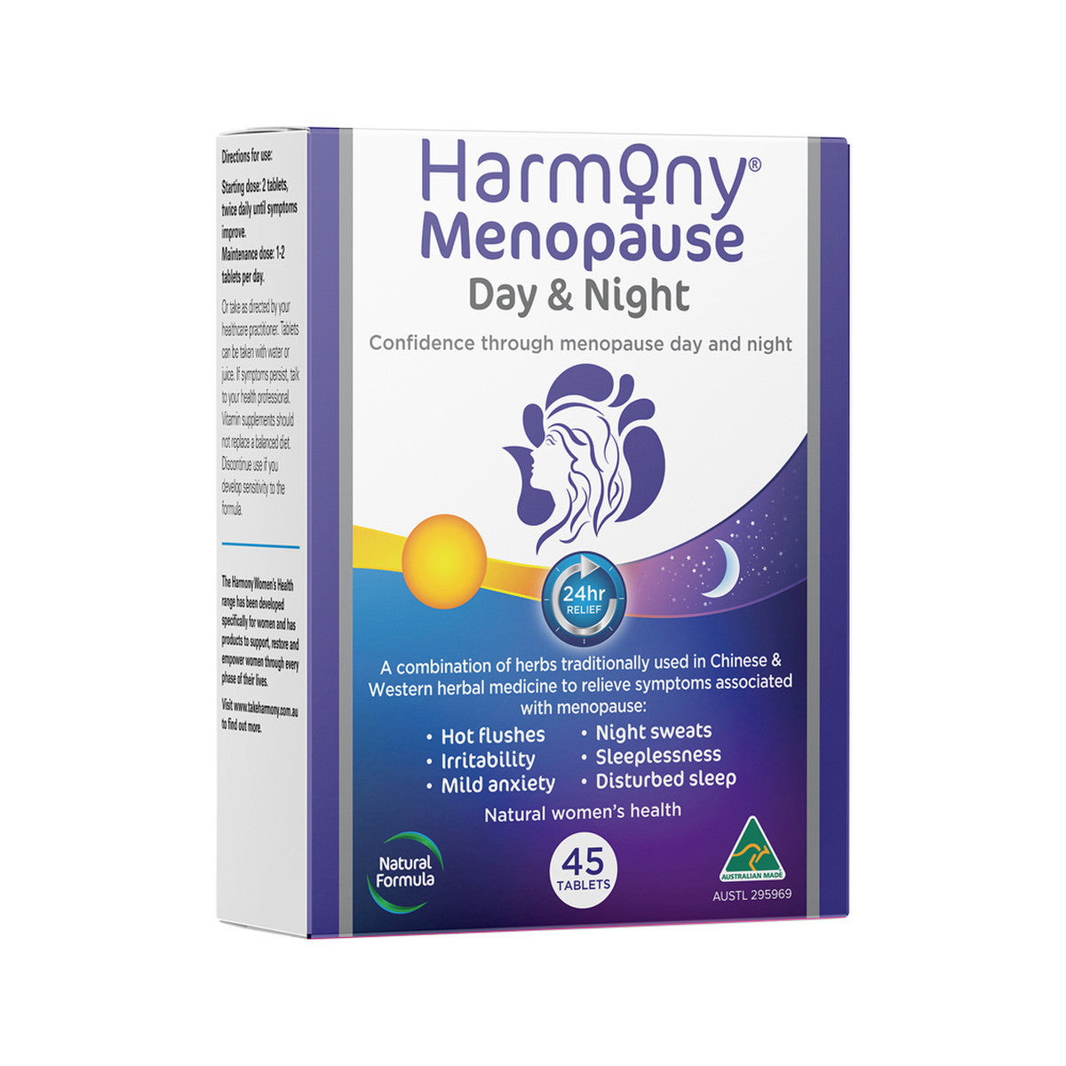 Martin & Pleasance Harmony Menopause Day & Night 45t