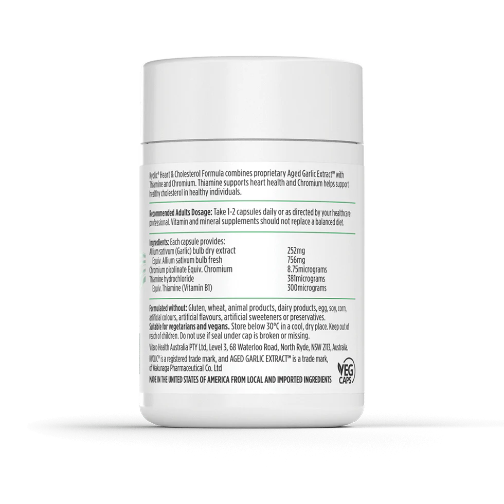 Kyolic Aged Garlic Extract Heart & Cholesterol Formula