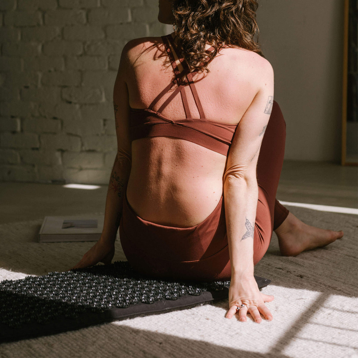 Shakti Premium Acupressure Mat  - Black