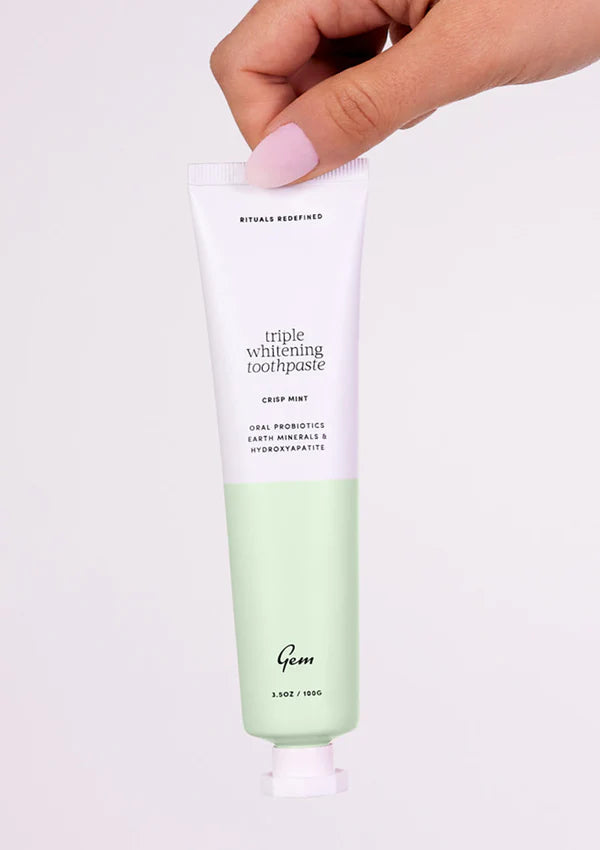 Triple Whitening Toothpaste - Crisp Mint
