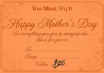 Mothers Day Gift Card