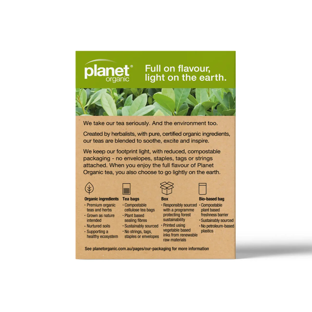Planet Organic - Yerba Mate Tea 25bags