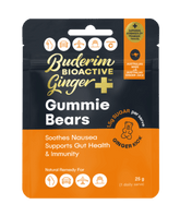 Buderim BioActive Ginger+ Gummie Bears