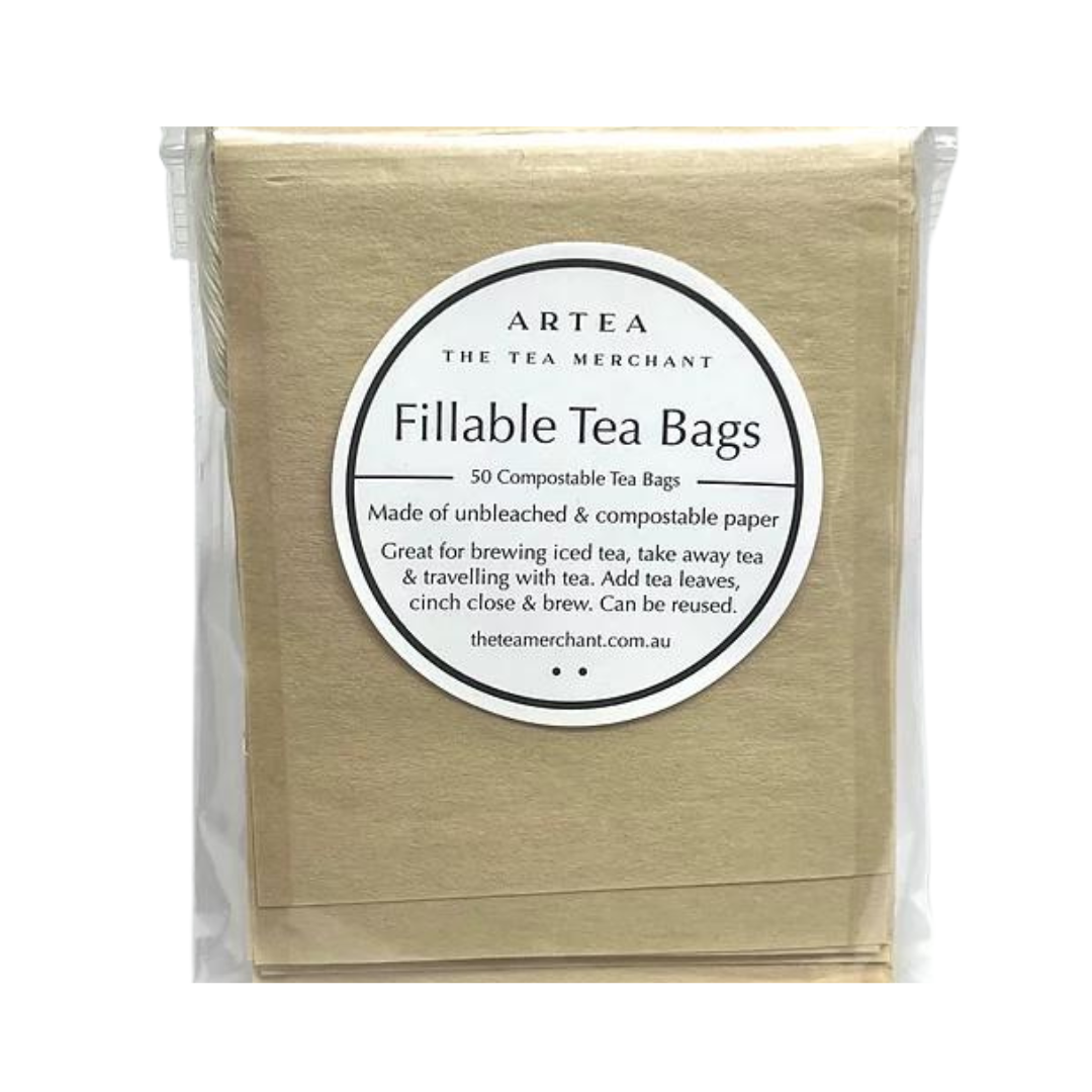 Unbleached Draw String Tea bags